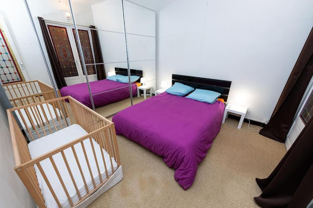 Anna-Maria : Grand Appartement 10 Personnes+Parking Prive -Actif+ Location- Μασσαλία Εξωτερικό φωτογραφία